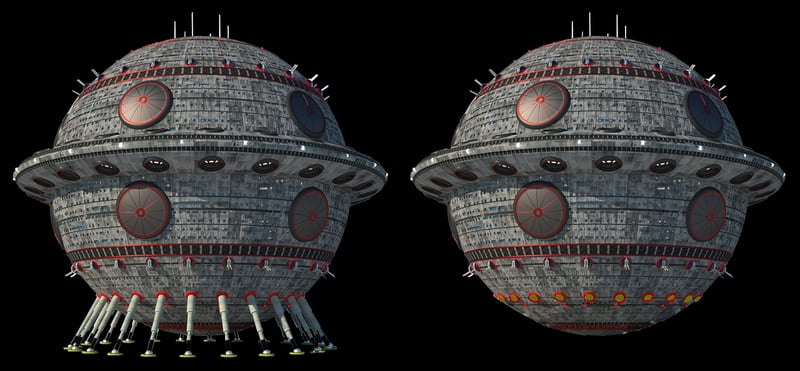 Futuristic Spaceship